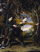 Joshua Reynolds: Colonel Acland and Lord Sydney, 'The Archers' (Albay Acland ve Lord Sydney Okcular)