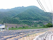 Geumdae 2nd Tunnel in Jungang Line, South Korea Jungang Line - Geumdae 2nd Tunnel 060606.JPG