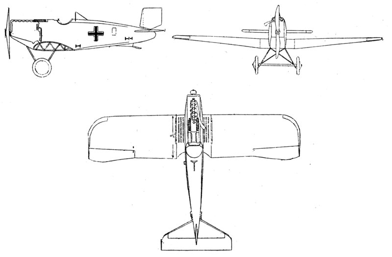 File:Junkers D.I 3-view L'Aerophile March,1921.png
