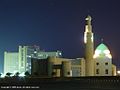 King Abdullah University Hospital which is the hospital of Jordan University of Science and Technology and the mosque of the university.