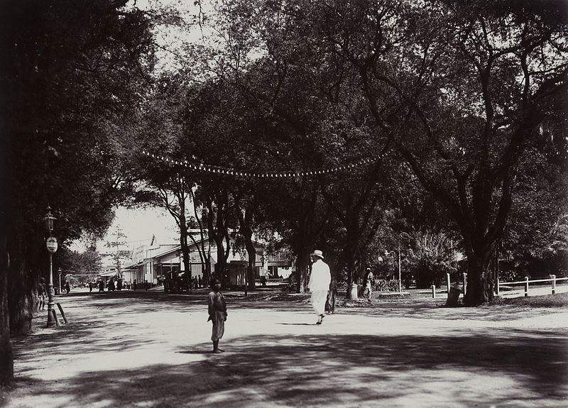 File:KITLV 40549 - Kassian Céphas - Park in the background the society at Yogyakarta - Around 1896.jpg