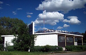 A television studio was built at 1538 Gibson, the studio and transmitter site of KVOG radio KOGN.jpg