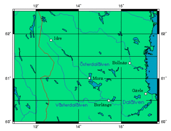 Dalälven: Rivier in Zweden