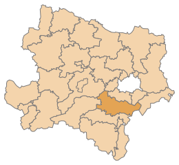 Distretto di Baden – Mappa