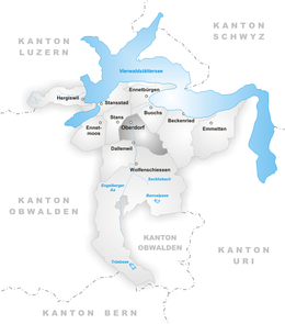 Oberdorf - Localizazion