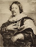Katalog der Sammlung Baron Königswarter in Wien - II. Abteilung- Gemälde alte Meister. Anthony van Dyck - Bildnis des Caspar de Crayer (14740999146).jpg