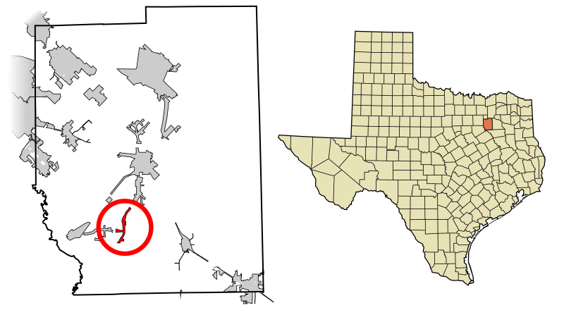 File:Kaufman County Texas Incorporated Areas Grays Prairie highlighted.svg