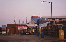 Keele services on the M6 run by Welcome Break in 1996 Keele Service Station.jpg