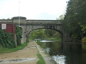 Der südlichste Bogen über den Leeds and Liverpool Canal