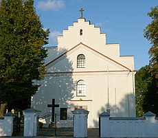 Kościół par. p.w. Niepokalanego Poczęcia NMP (1835) - Drelów gmina Drelów powiat bialski woj. lubelskie ArPiCh A-264.JPG