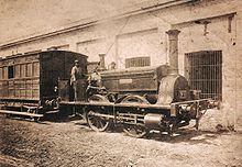 In 1857, La Portena became the first locomotive to operate in Argentina. La Portena.jpg