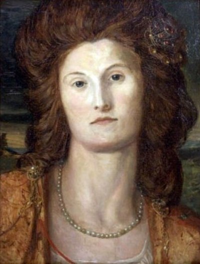 Portrait of Lady Ashburton by George Frederic Watts