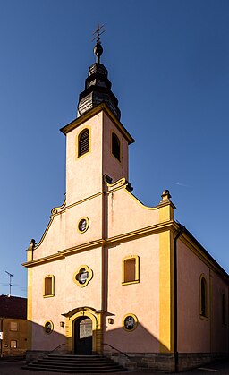 Catholic parish church of St. Laurentius in Lauter