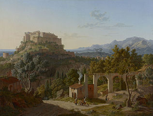 Landscape with the Castle of Massa di Carrara