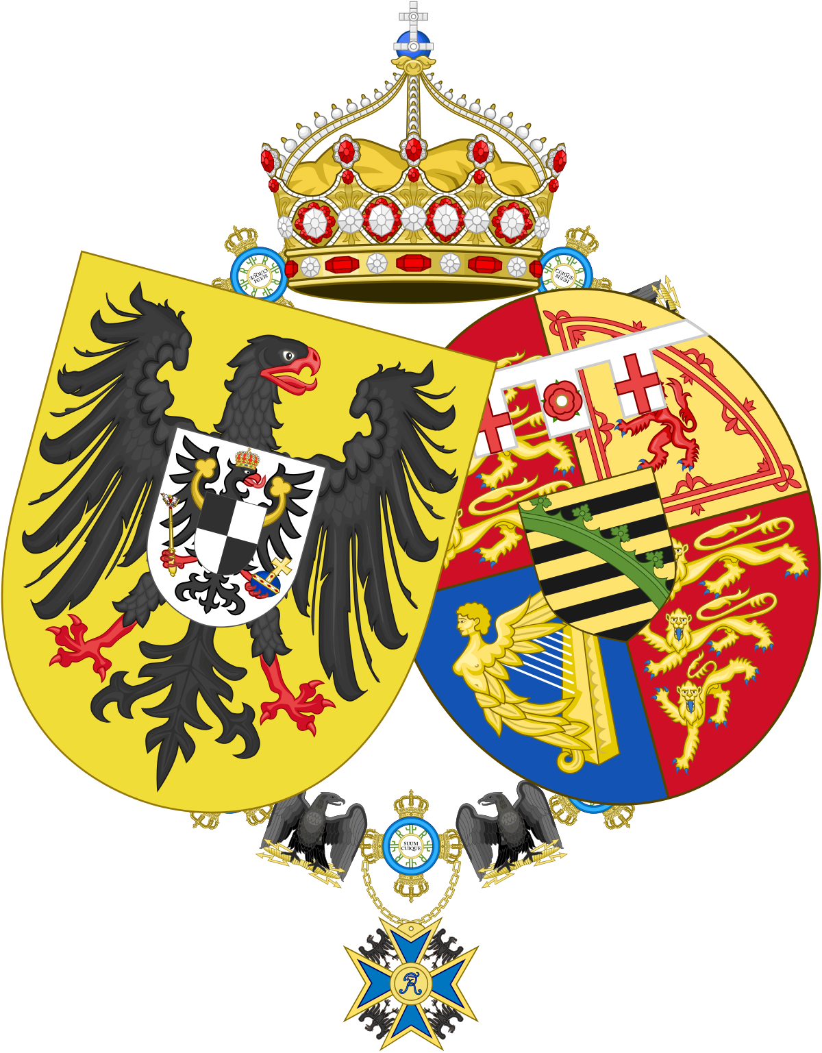 File:Lesser of Arms of Empress Victoria.svg Wikimedia