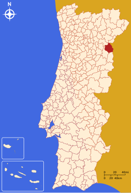 Locatie van Figueira de Castelo Rodrigo