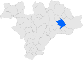 Localização de Santa Maria de Palautordera