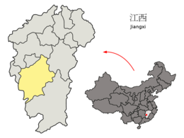 Ji'an - Carte