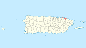 Муніципалітет Лоїса на карті Пуерто-Рико