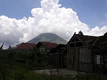 Le Lokon vu de Tomohon.