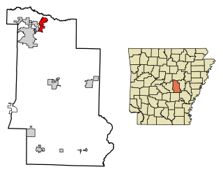 Ward, Arkansas City in Arkansas, United States