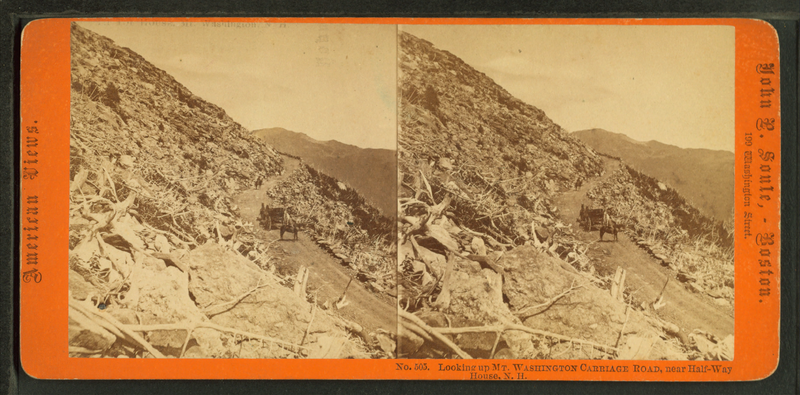 File:Looking up Mt. Washington Carriage Road, near Half-Way House, N.H, by Soule, John P., 1827-1904.png