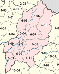 Louangphabang-provinsen distrikt.png