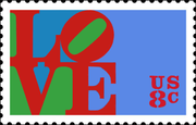 1973 "Love" stamp Lovestamp.png