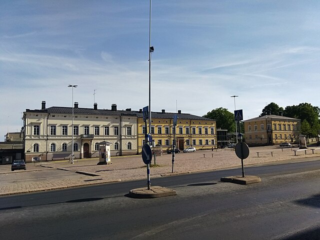 Loviisa townhall Square