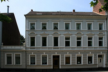 Mönchengladbach Ry Mitte Denkmal Nr. B 081, Brucknerallee 031 (5506)