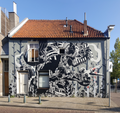 * Nomination Mural by street artist Mariusz Waraz of a robot dinosaur --ReneeWrites 09:11, 25 September 2020 (UTC) * Promotion  Support Good quality. --Rhododendrites 21:25, 25 September 2020 (UTC)