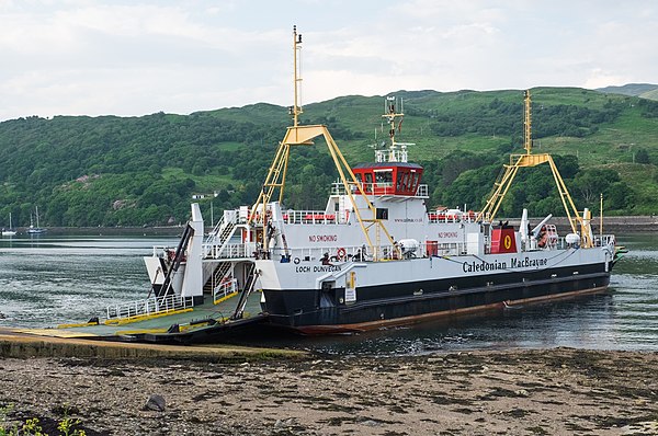 MV Loch Dunvegan at Rhubodach slip