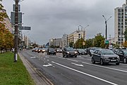 English: Mašerava avenue. Minsk, Belarus Беларуская: Праспект Машэрава. Мінск, Беларусь Русский: Проспект Машерова. Минск, Беларусь