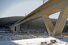 Maintalbrücke der Schnellfahrstrecke