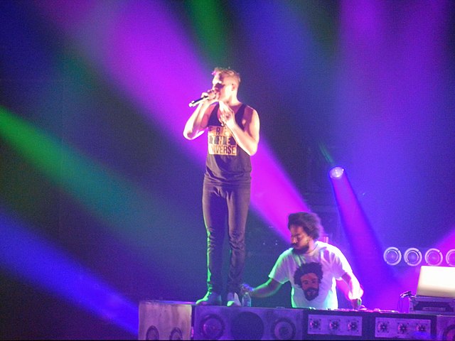 Diplo and Jillionaire performing at the Congress Theater, Chicago, in 2013.