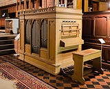 Orgel der Kirche in Mesendorf