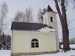 Zrenovovaná kaple v Manušicích