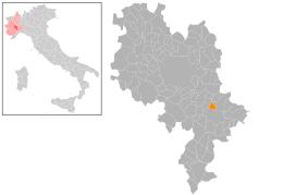 Vaglio Serra - Mapa