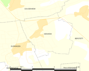 Poziția localității Kienheim