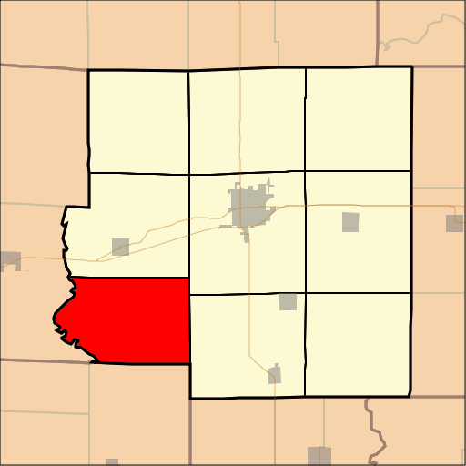 File:Map highlighting Decker Township, Richland County, Illinois.svg