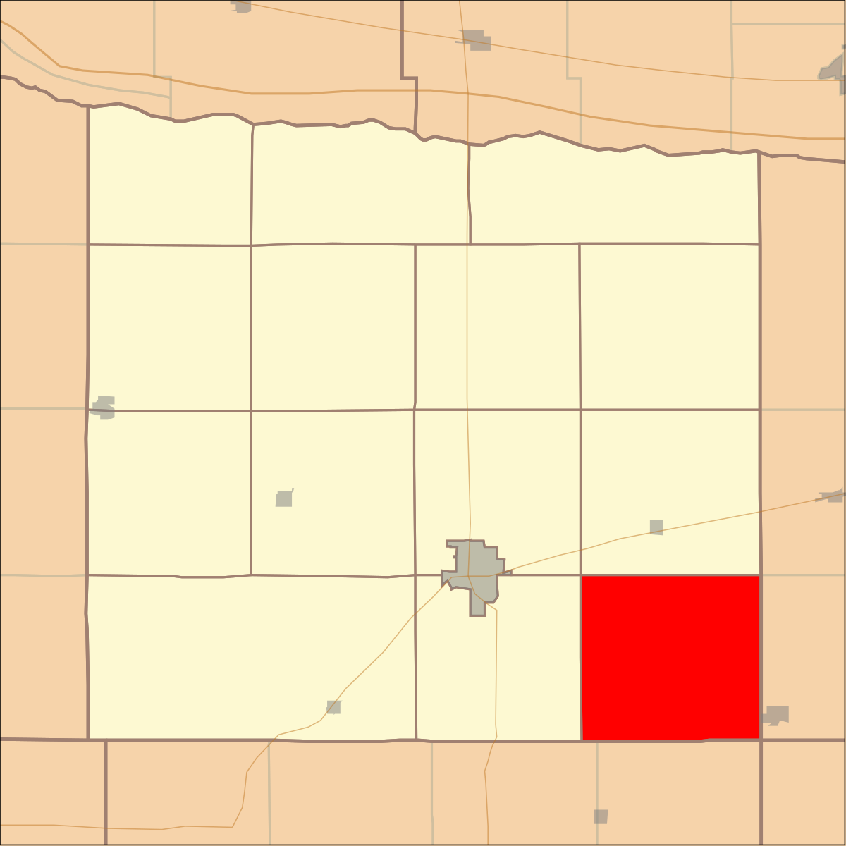 Lake Township, Phelps County, Nebraska