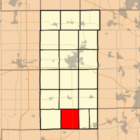 Localização de Victor Township