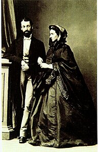 María Amparo Muñoz y Borbón, condesa de Vista Alegre – conde Ladislao Czartoryski.jpg