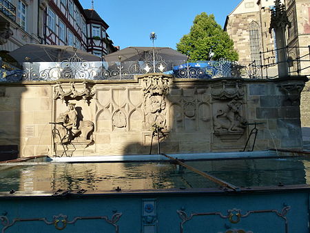 Marktplatzbrunnen Schwäbisch Hall 1