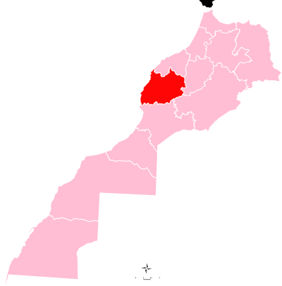 Marrakech-Safi region locator map.svg