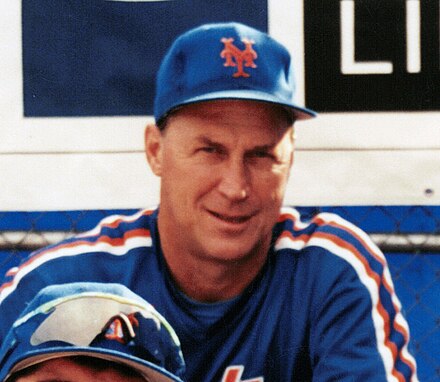 Stottlemyre as the Mets' pitching coach in 1992