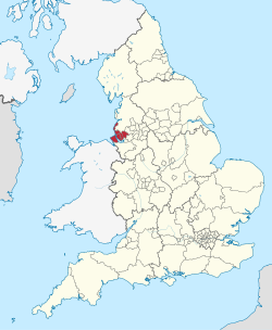 Merseyside - Localizzazione