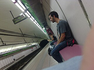 <span class="mw-page-title-main">Fontana metro station</span> Metro station in Barcelona, Spain