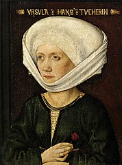 Micheal Wolgemut, Portrait d'Ursula Tucher (1478)
