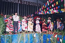 1º Concurso Garota Caipira (2001) no Ginásio de Esportes Tancredo Vieira - Nossa Senhora das Dores/SE
